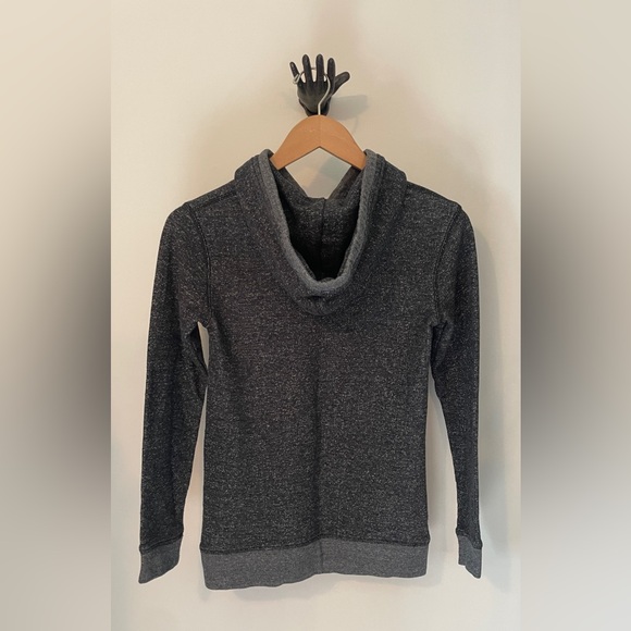 XS Twik Simon’s dark heather grey hoodie. Back to school. Cozy fall. Like new - Picture 4 of 8